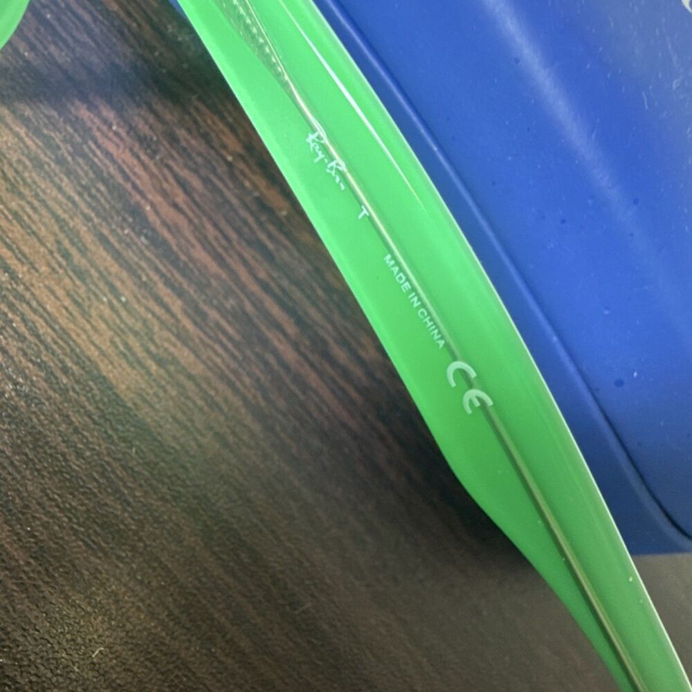 Ray Ban Eyeglasses Blue Green trendy Eyewear - Picture 7 of 13